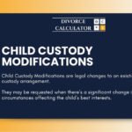 Child Custody Modifications
