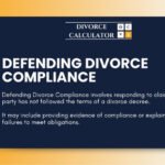 Defending Divorce Compliance