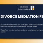 Divorce Mediation Fees