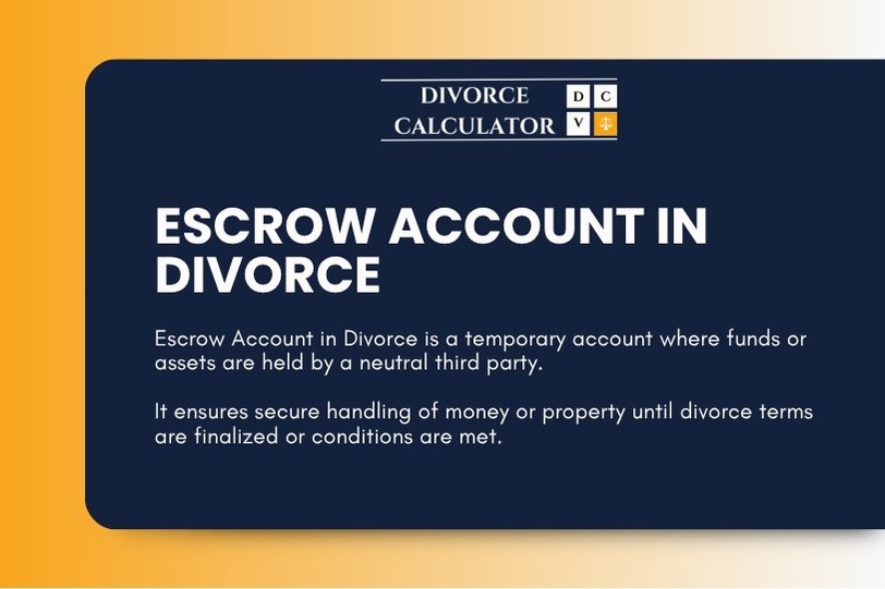 Escrow Account in Divorce